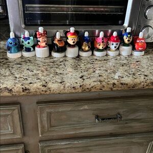 Disney Character Bottle Cap Set - Multicolor